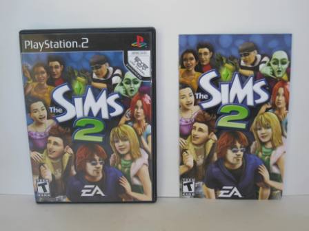 The Sims 2 (CASE & MANUAL ONLY) - PS2